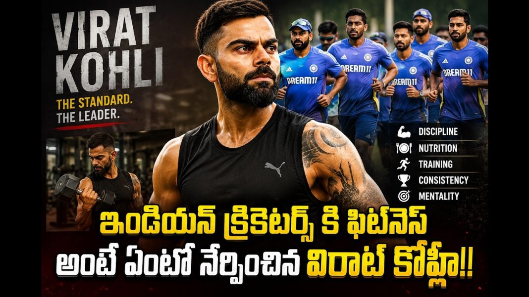విరాట్ కోహ్లీ! ఇండియన్ క్రికెట్ లో ఫిట్నెస్ సంస్కృతిని పూర్తిగా మార్చాడా? విరాట్ కోహ్లీ! ఇండియన్ క్రికెట్ లో ఫిట్నెస్ సంస్కృతిని పూర్తిగా మార్చాడా?