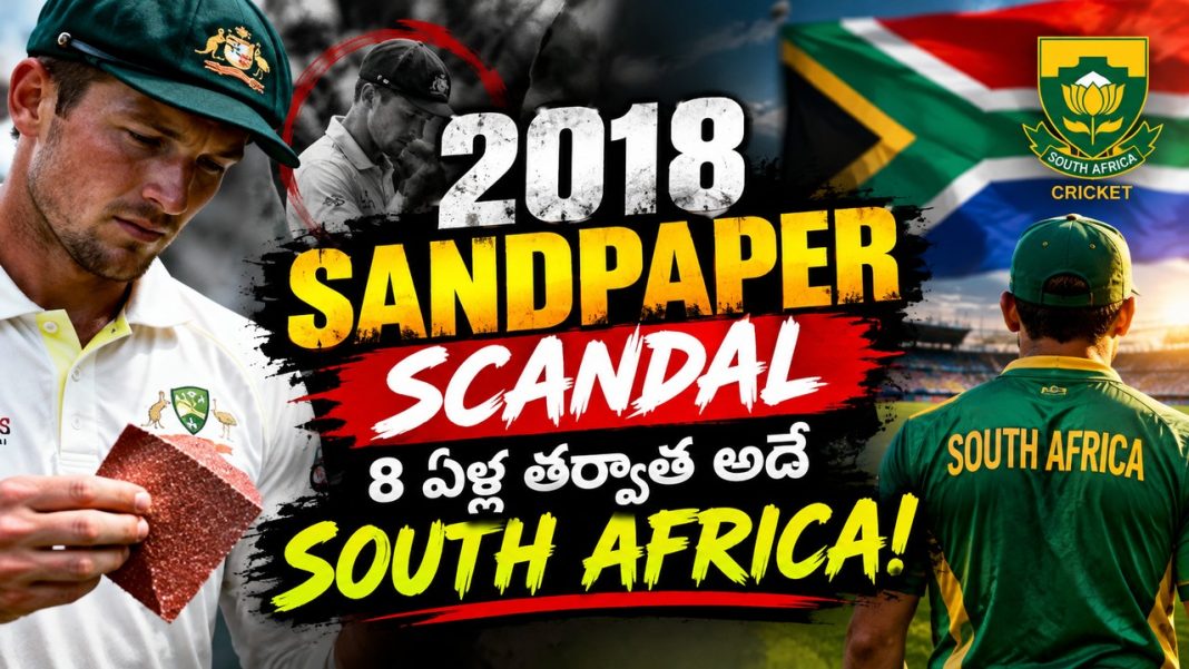 2018 Sandpaper Scandal… 8 ఏళ్ల తర్వాత అదే South Africa! 2018 Sandpaper Scandal… 8 ఏళ్ల తర్వాత అదే South Africa!