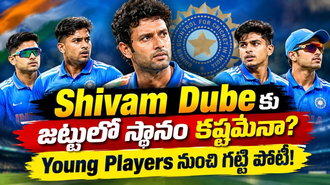 Shivam Dubeకు జట్టులో స్థానం కష్టమేనా? Young Players నుంచి గట్టి పోటీ! Shivam Dubeకు జట్టులో స్థానం కష్టమేనా? Young Players నుంచి గట్టి పోటీ!